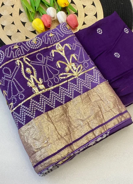 JK 254 Dolla Silk Fabric Sarees Wholesale Clothing Distributors In India